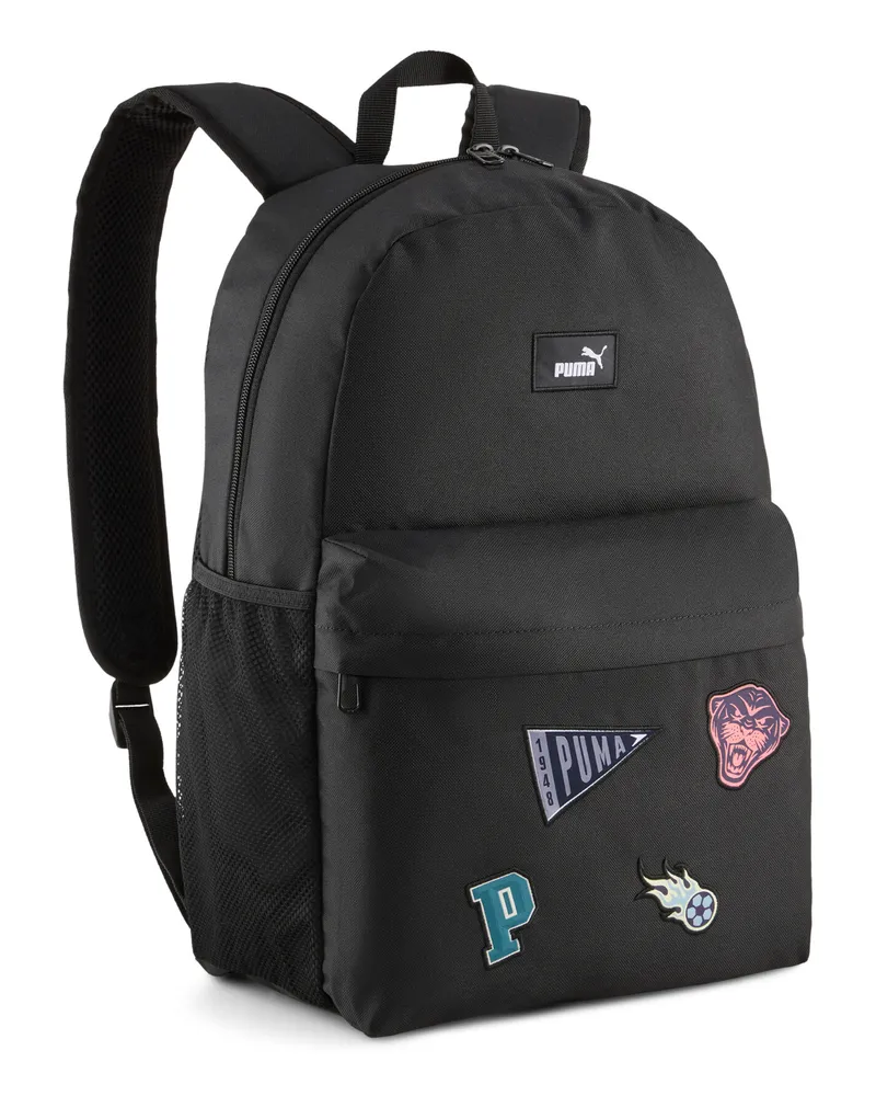Puma Phase 20 l Patch Rucksack, Accessoires, Schwarz Schwarz