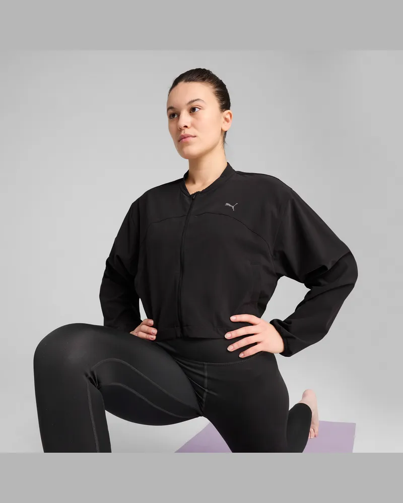 Puma MOVE FASHION Jacke Damen, Kleidung, Schwarz Schwarz