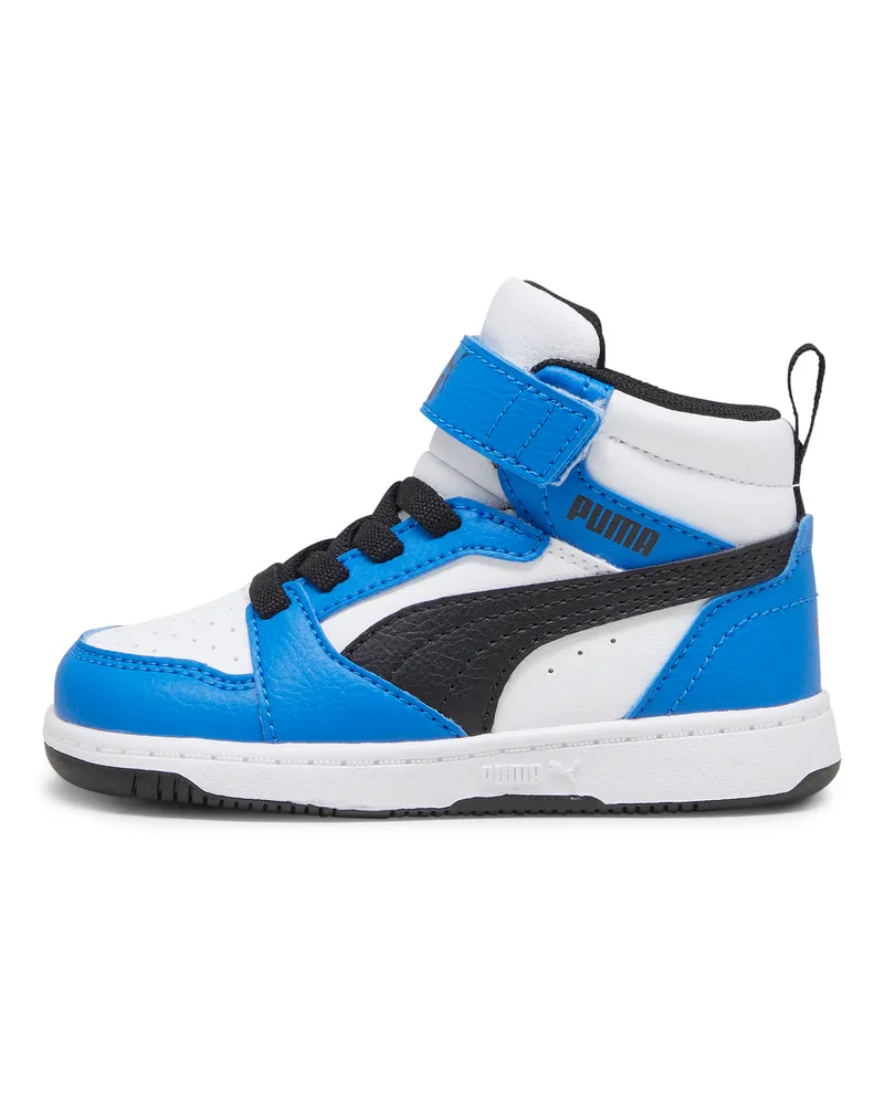 Puma Rebound V6 Mid Sneakers Baby, Schuhe, Weiß Weiß
