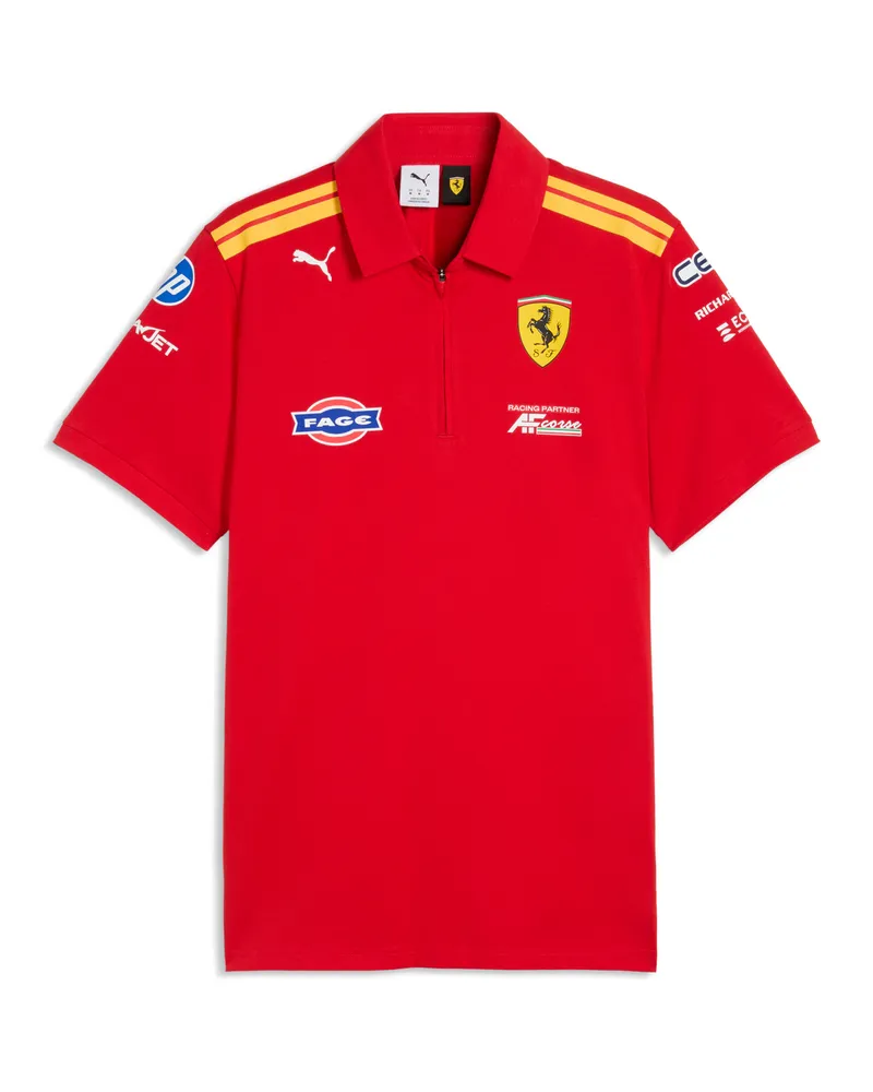Puma Ferrari HYPERCAR Replica Polo Unisex, Accessoires, Rot Rot