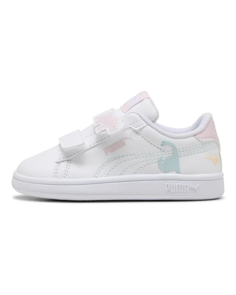 Puma Smash 3.0 Dino Sneakers Baby, Accessoires, Weiß Weiß