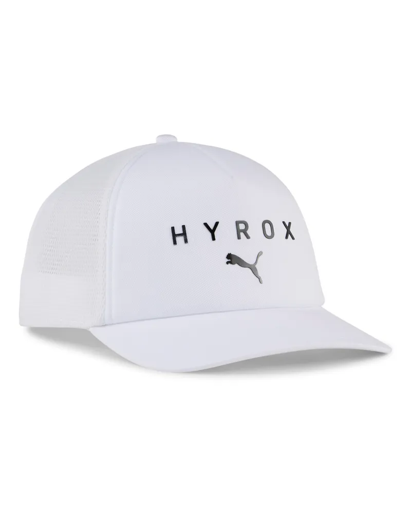 Puma x HYROX Trucker Cap, Accessoires, Weiß Weiß
