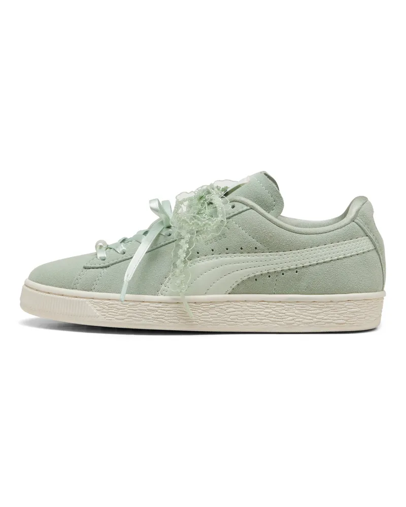 Puma Suede Bloom Sneakers Damen, Schuhe, Grün Grün