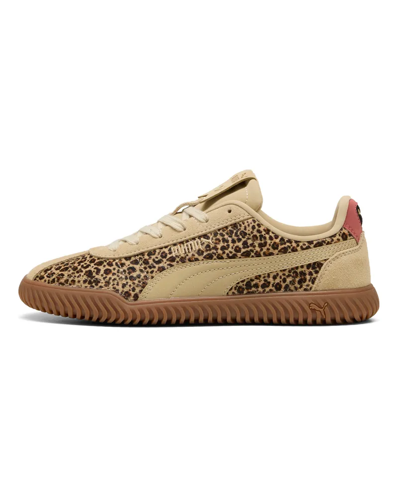 Puma Club Kayzer Animal Flair Damen, Schuhe Beige