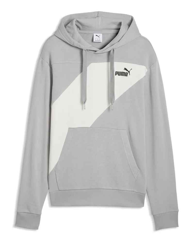 Puma POWER Colourblock Hoodie Herren, Accessoires, Weiß Weiß