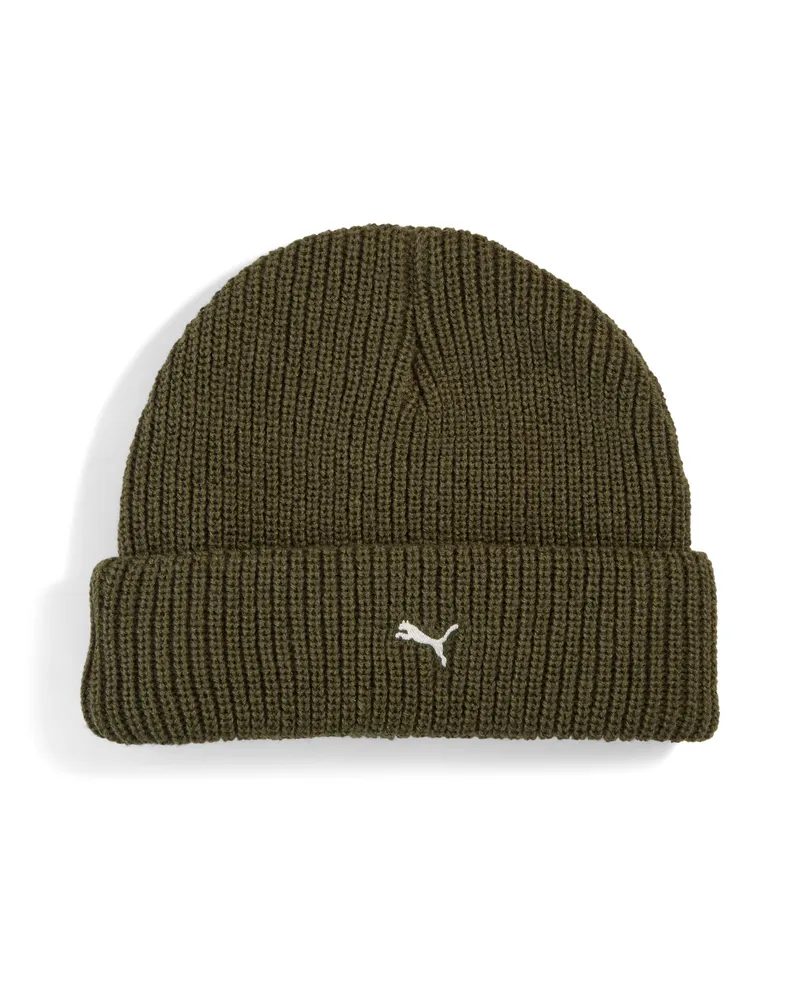 Puma Select Essentials Beanie mit niedriger Krone, Accessoires, Grün Grün