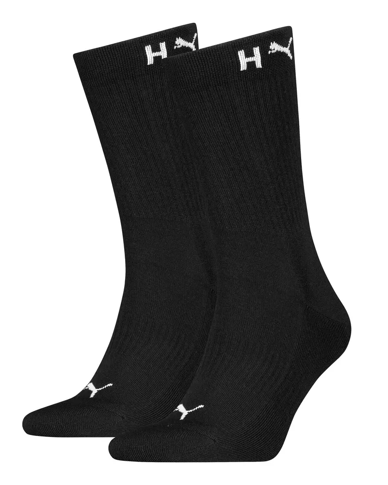 Puma x HYROX Crew Socken Unisex (2er-Pack), Accessoires, Schwarz Schwarz