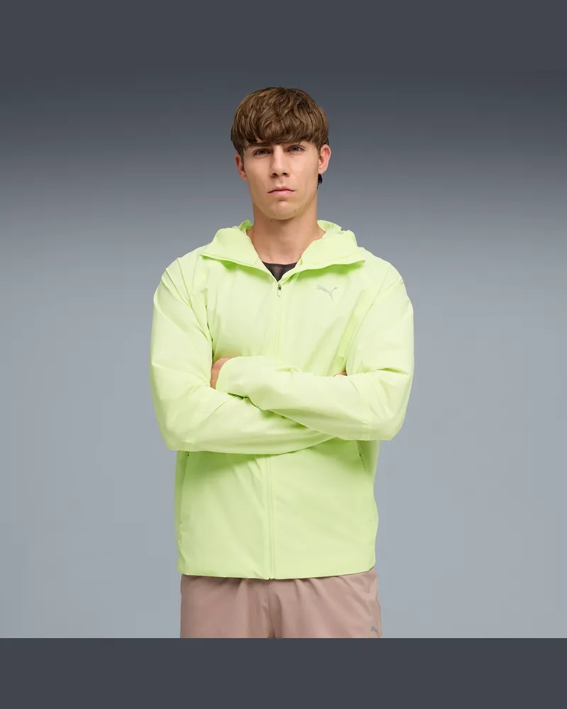 Puma RUN rainCELL Jacke Herren, Kleidung, Grün Grün