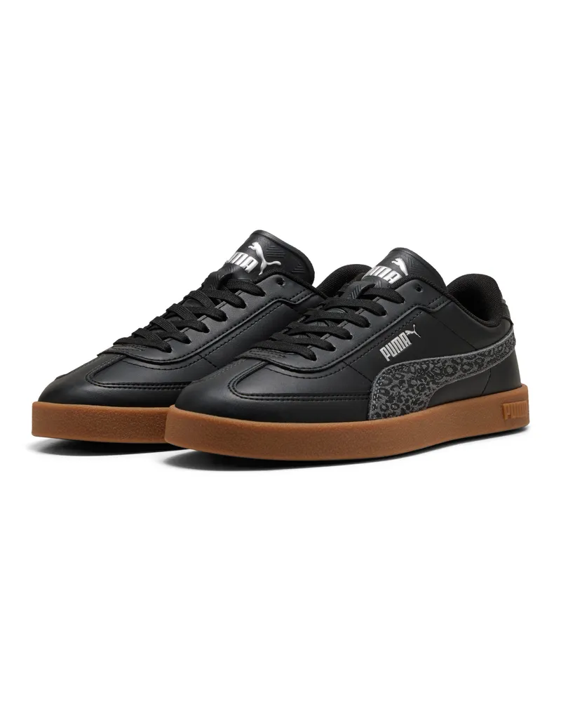 Puma Club II Era Feline Sneakers Damen, Accessoires, Schwarz Schwarz