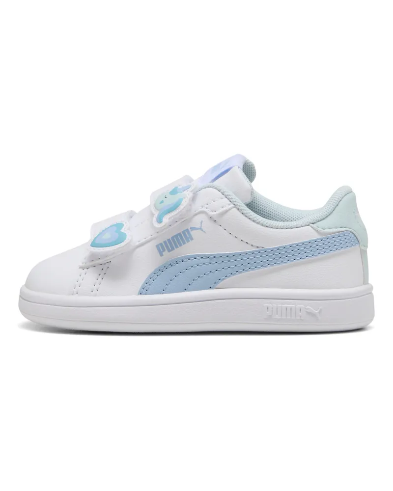 Puma Smash 3.0 Badges Sneakers Baby, Schuhe, Weiß Weiß