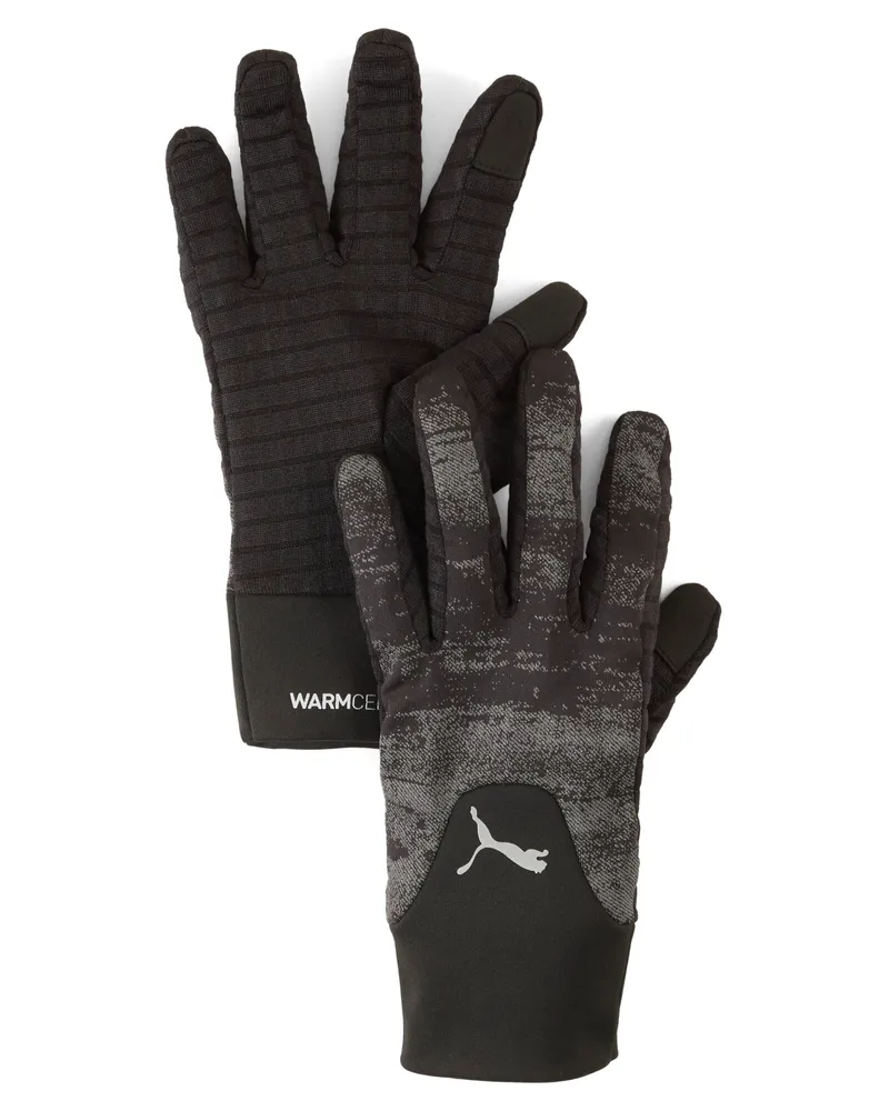 Puma Everyday Running warmCELL Fingerhandschuhe, Accessoires, Schwarz Schwarz