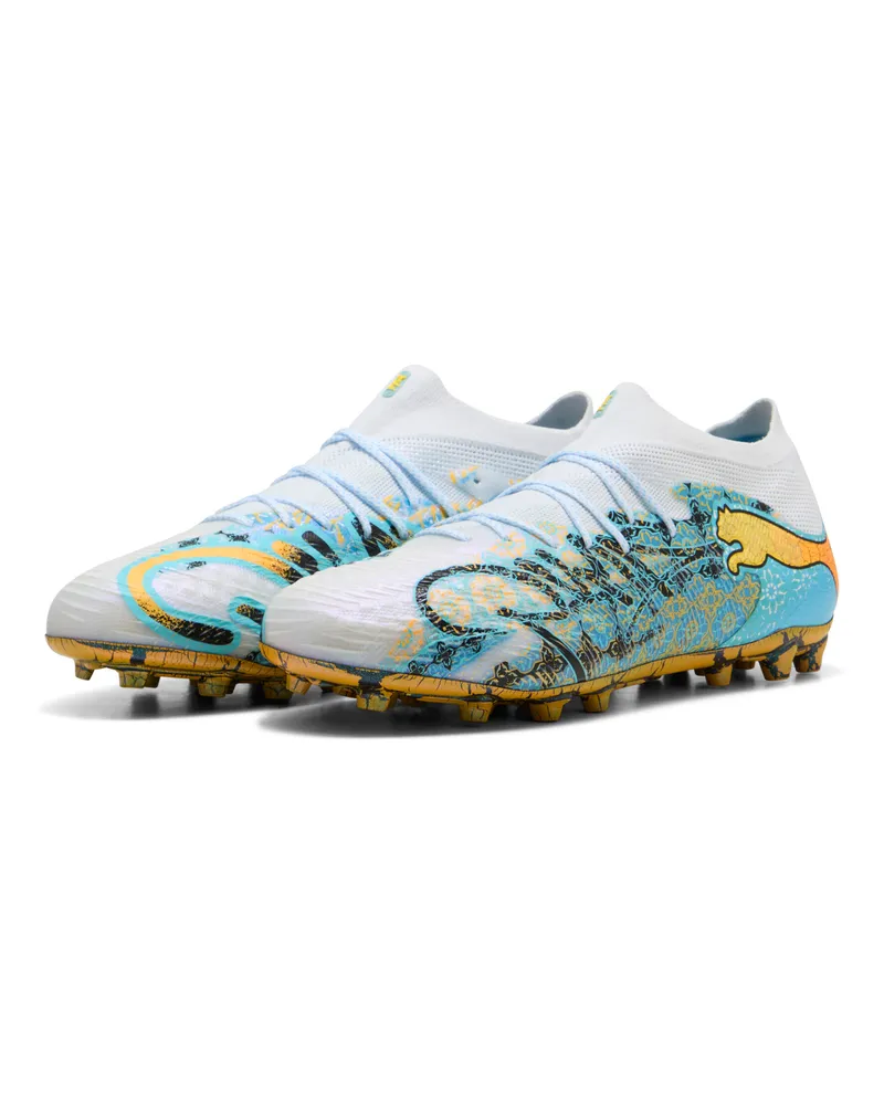 Puma FUTURE 9 ULTIMATE PLAYMAKER MG Fußballschuhe Unisex, Accessoires, Weiß Weiß