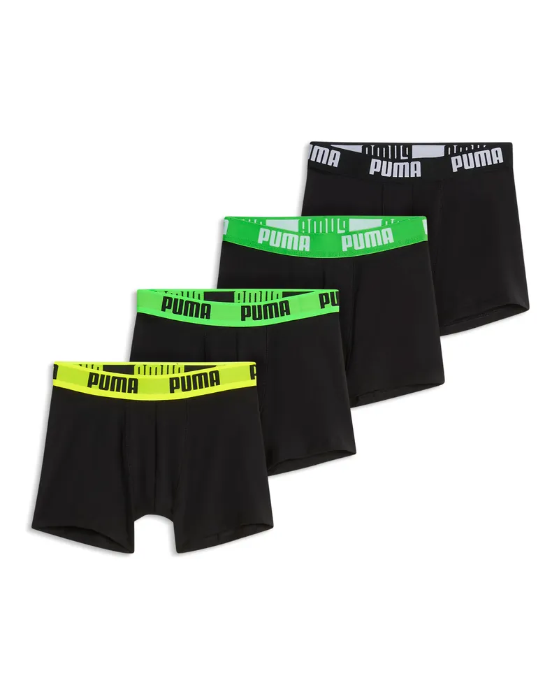 Puma Everyday Boxershorts Jungen, Kleidung, Schwarz Schwarz