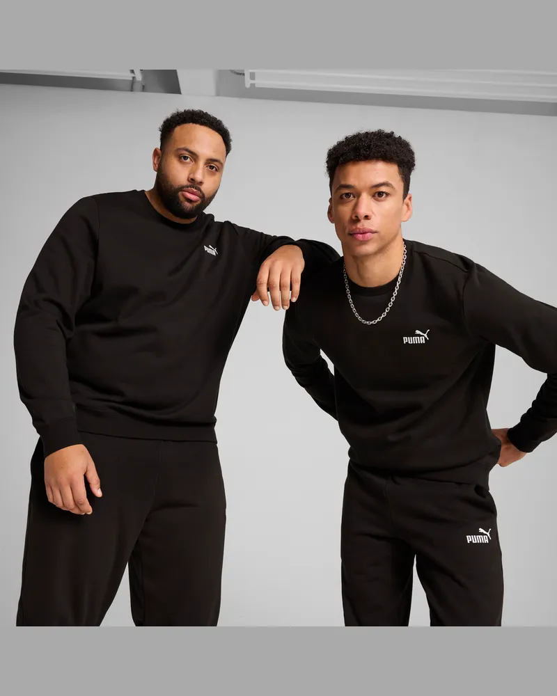 Puma Essentials Small No. 1 Logo Crewneck Herren, Accessoires, Schwarz Schwarz