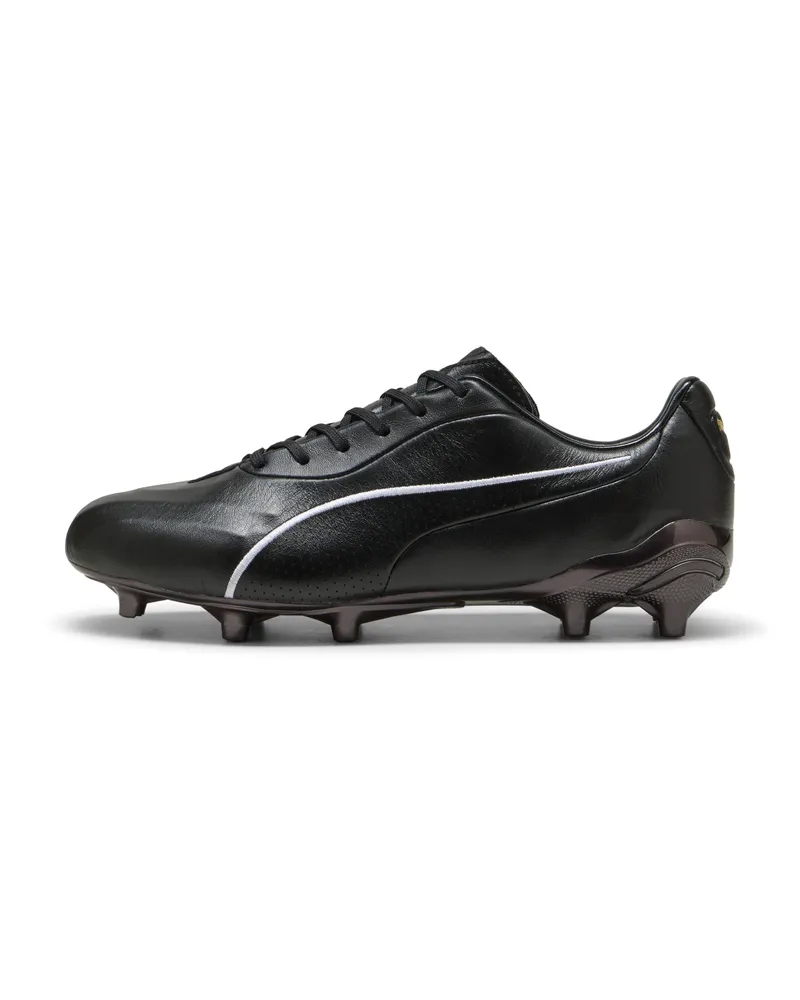 Puma KING PLATINUM FG/AG Fußballschuhe Unisex, Schuhe, Schwarz Schwarz