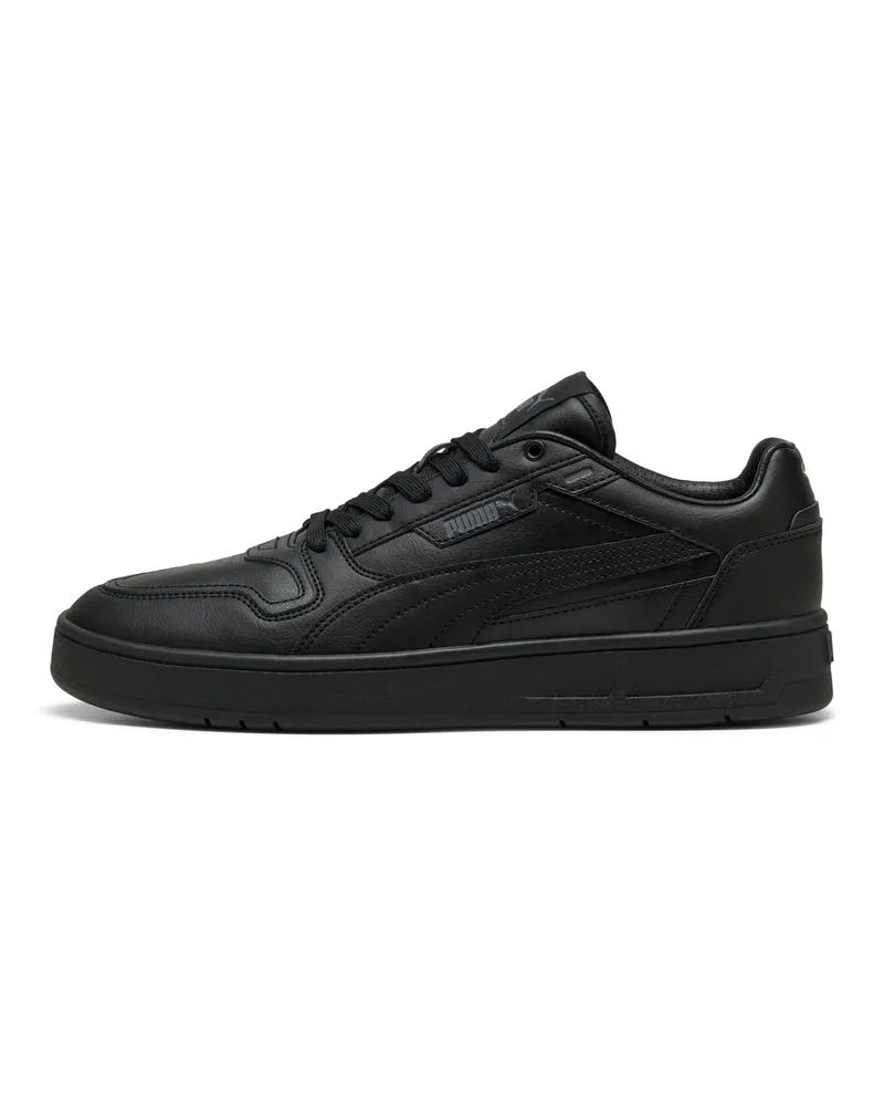 Puma Court Classic Street Sneakers Unisex, Schuhe, Schwarz Schwarz
