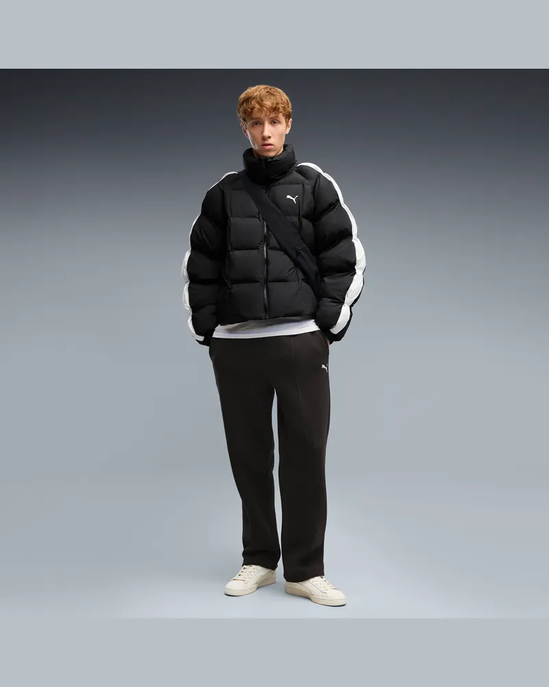 Puma Essentials Heavy Fleece Relaxed Sweathose Herren, Kleidung, Schwarz Schwarz