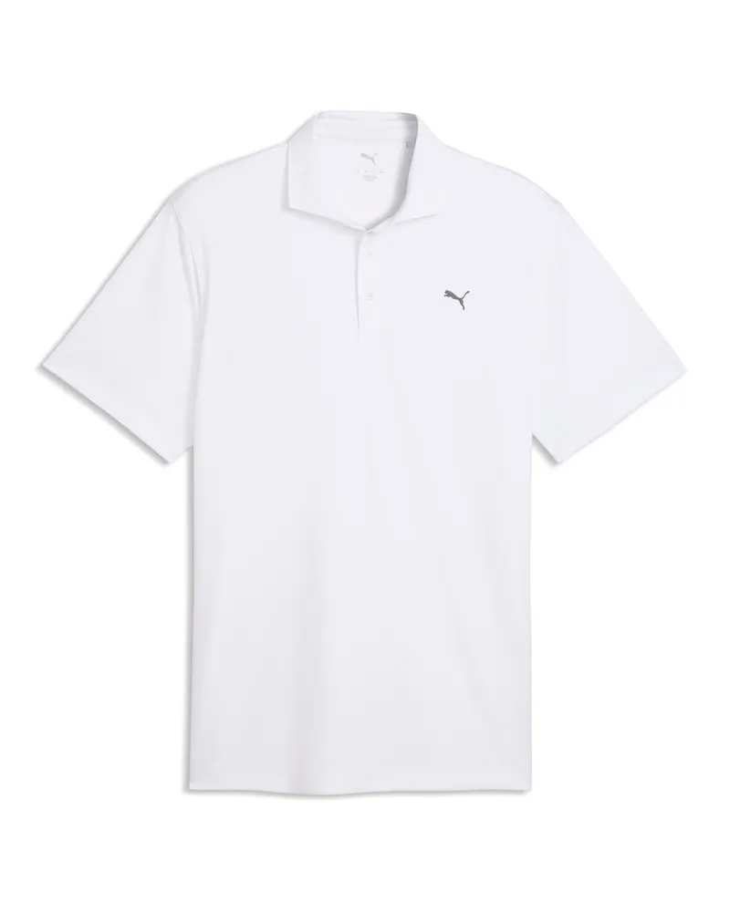 Puma Pure 3.0 Golfpolo Herren, Kleidung, Weiß Weiß