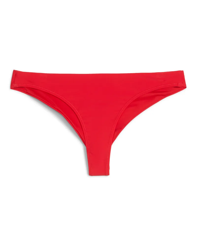 Puma Brasilianische Bikinihose Damen, Kleidung, Rot Rot