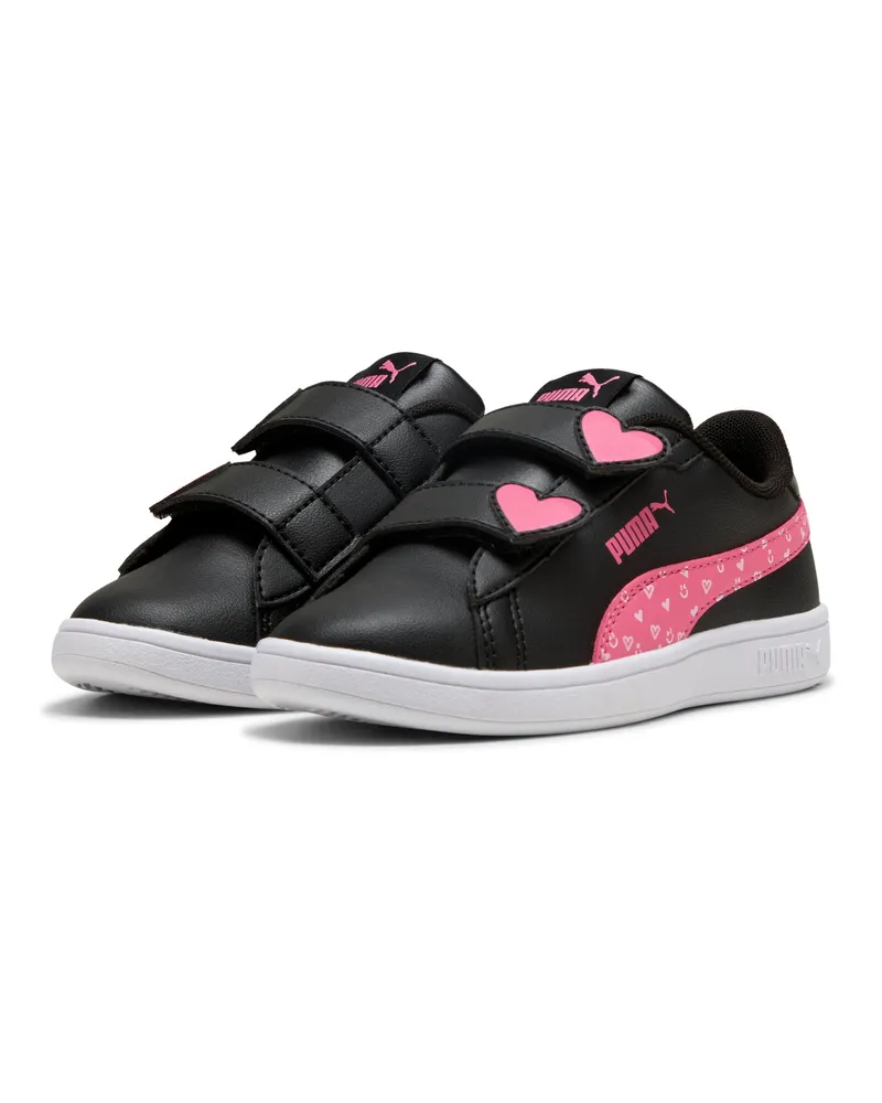 Puma Smash 3.0 Hearty Sneakers Kinder, Accessoires, Schwarz Schwarz