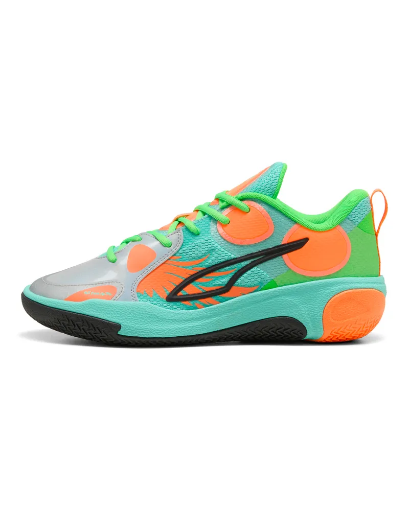 Puma MB World.01 Basketballschuhe Unisex, Schuhe Orange