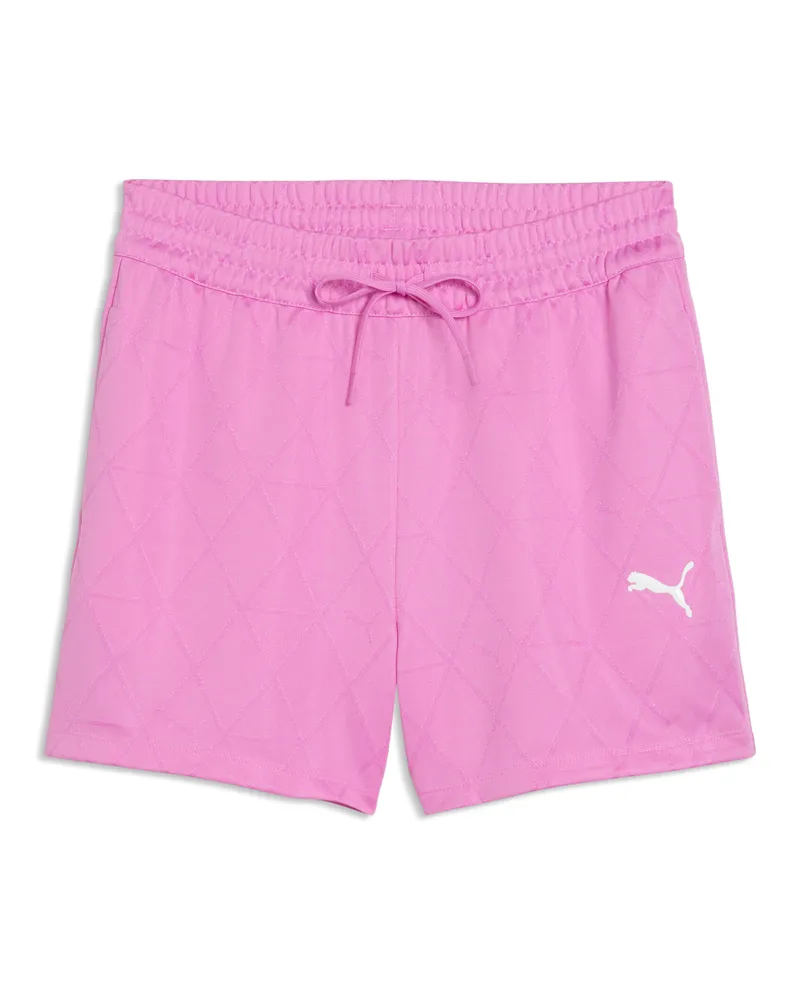 Puma Sport High-Rise 4" Jerseyshorts Damen, Accessoires, Rosa Rosa
