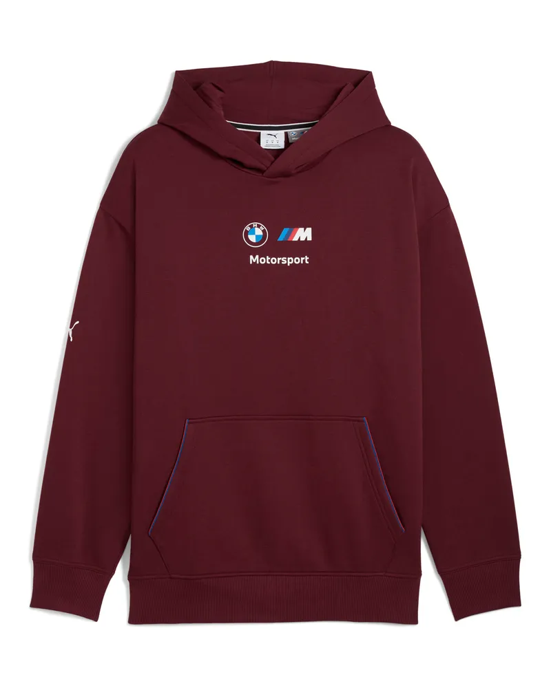 Puma BMW M Motorsport Essentials Fleece Hoodie für Herren, Accessoires, Rot Rot