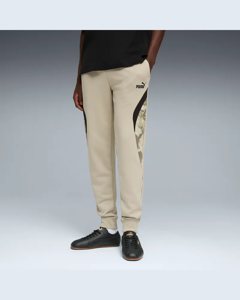 Puma Camo Jogginghose Herren, Kleidung Beige