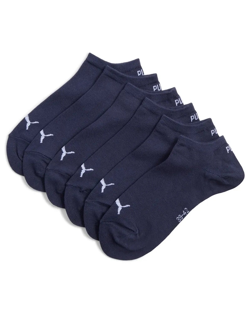 Puma Sneakersocken Unisex (3er-Pack), Kleidung, Blau Blau
