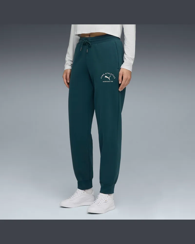 Puma Class Comfort Jogginghose Damen, Accessoires, Grün Grün