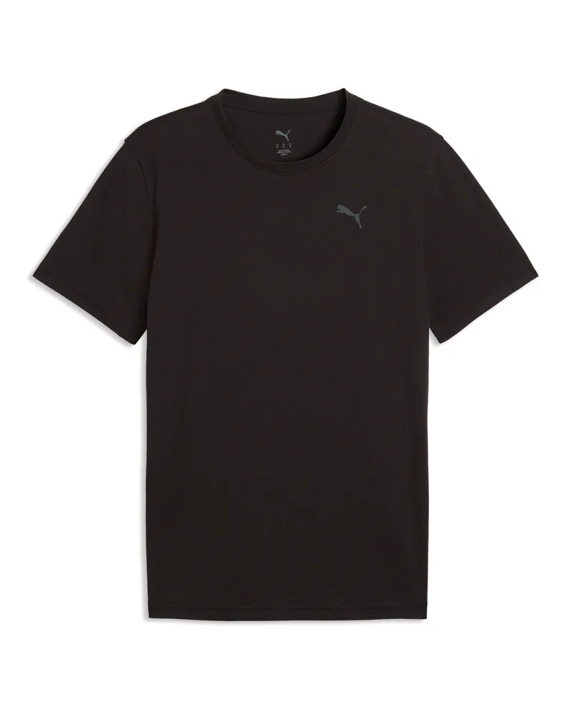 Puma Graphics Training T-Shirt Herren, Kleidung, Schwarz Schwarz