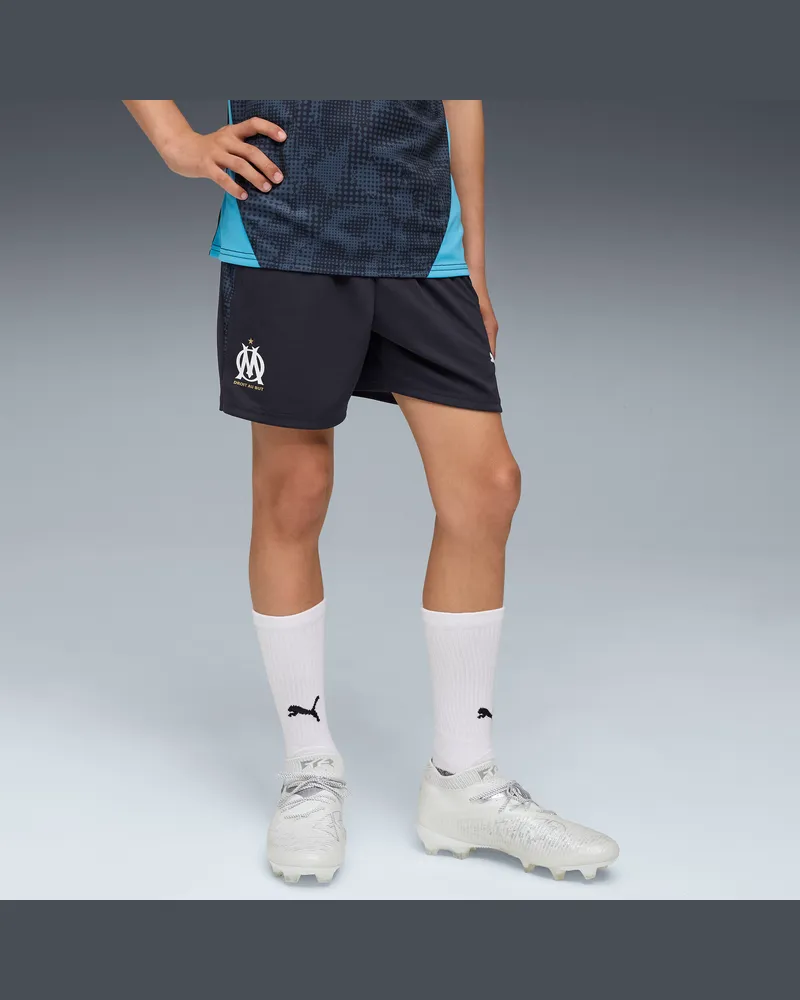 Puma Olympique de Marseille Trainingshose Teenager, Kleidung, Blau Blau