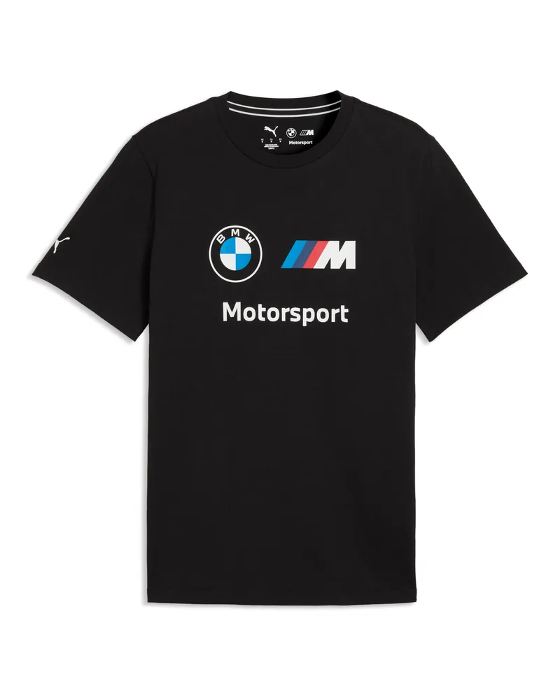 Puma BMW M MOTORSPORT Essentials T-Shirt Herren, Accessoires, Schwarz Schwarz