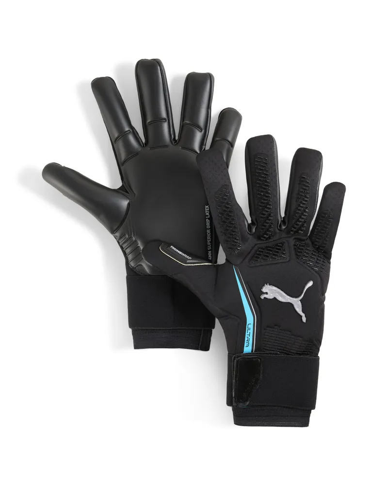 Puma ULTRA ULTIMATE Hybrid Torwarthandschuhe, Accessoires, Schwarz Schwarz