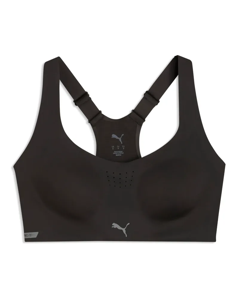 Puma PWRMODE High Support Sport-BH Damen, Accessoires, Schwarz Schwarz