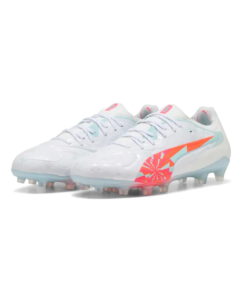 Puma KING 20 ULTIMATE BRILLIANCE FG/AG Fußballschuhe Damen, Accessoires, Weiß Weiß