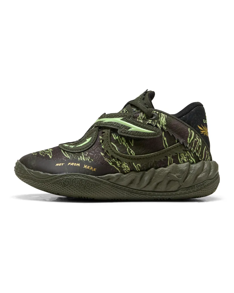 Puma MB.05 Camo Mid Sneakers Kinder, Schuhe, Grün Grün