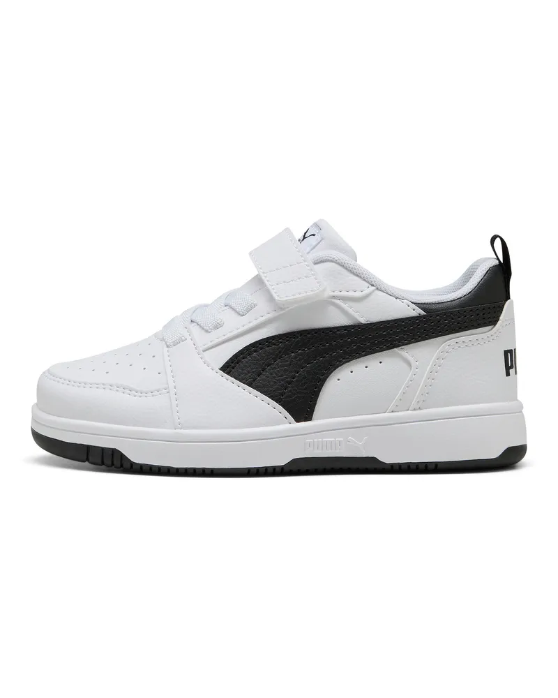 Puma Rebound V6 Lo Sneakers Kinder, Schuhe, WeiÃŸ Weiãÿ