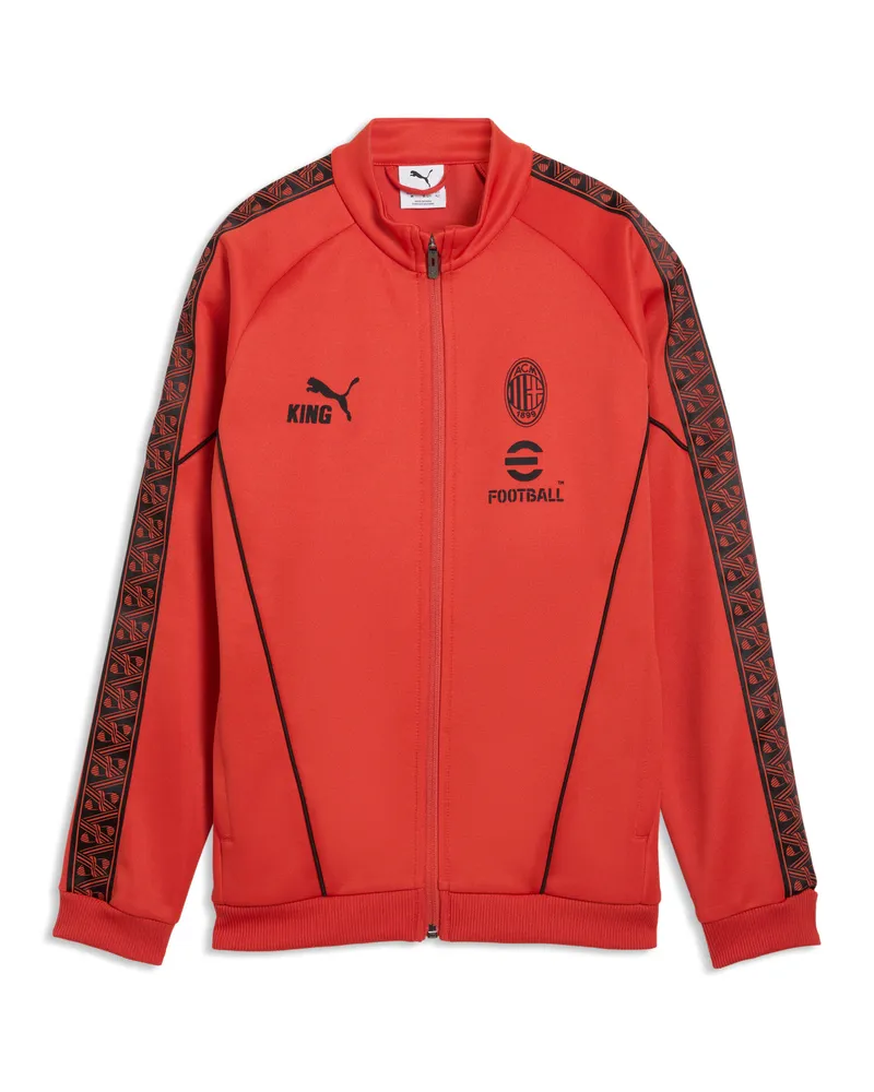 Puma AC Milan KING Anthem Jacke Teenager, Accessoires, Rot Rot