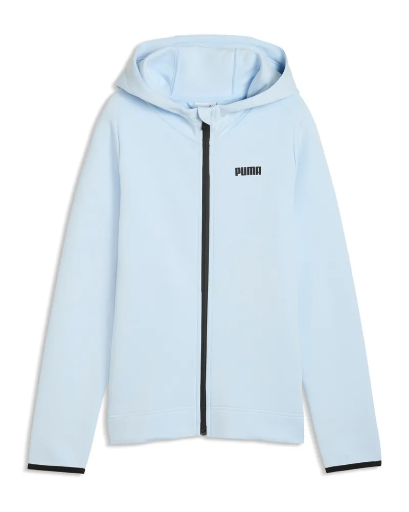 Puma Spacer Kapuzenjacke Teenager, Kleidung, Blau Blau