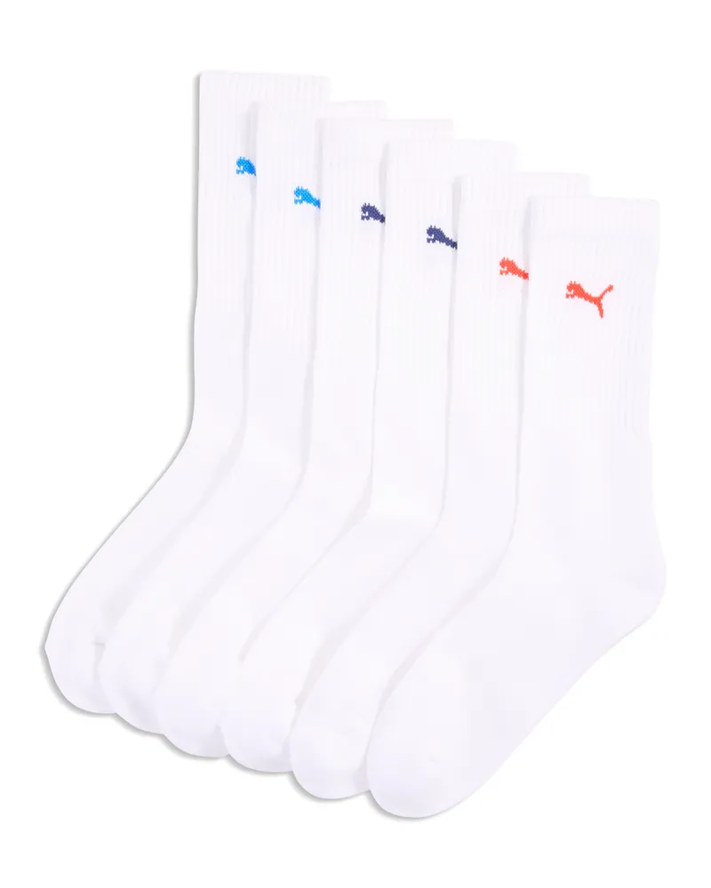 Puma Kurze Crew-Socken Unisex (3er-Pack), Kleidung, WeiÃŸ Weiãÿ