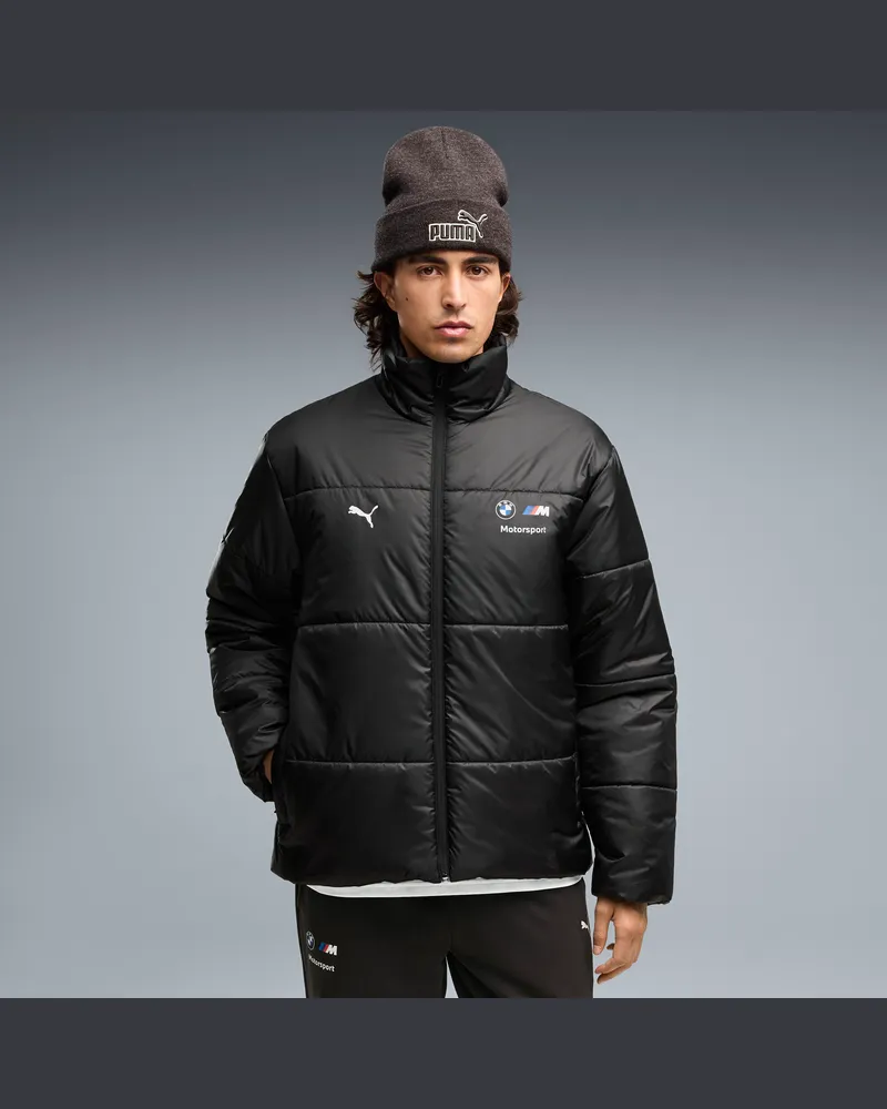 Puma BMW M Motorsport Essentials Steppjacke Herren, Kleidung, Schwarz Schwarz
