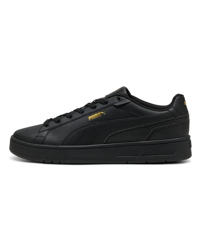Puma Court Classico Sneakers Unisex, Schuhe, Schwarz Schwarz