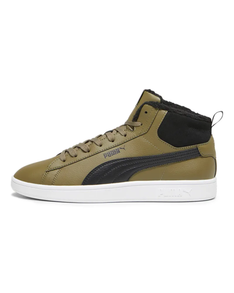 Puma Smash 3.0 Mid WTR Sneakers, Schuhe, Grün Grün