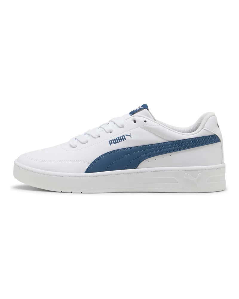 Puma Court Classic Clean Sneakers Unisex, Schuhe, Weiß Weiß