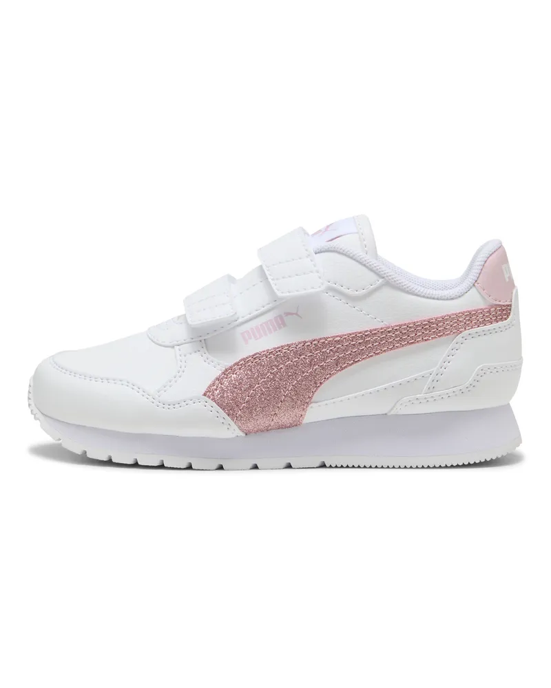 Puma ST Runner v4 Glitter Sneakers Kinder, Schuhe, WeiÃŸ Weiãÿ