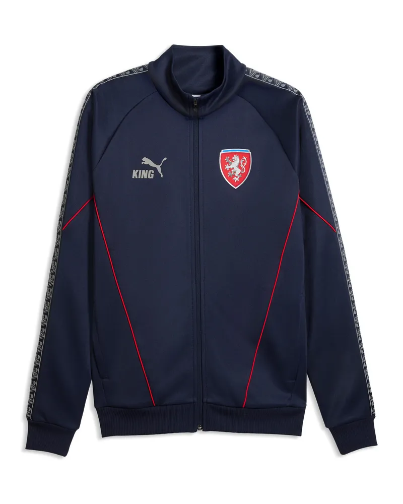 Puma Tschechien KING Anthem Jacke Herren, Accessoires, Blau Blau