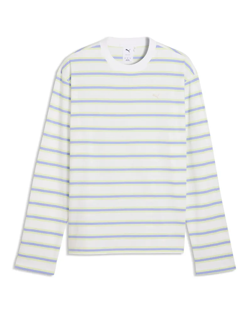 Puma Select Essentials Langarmshirt Herren, Accessoires, Weiß Weiß