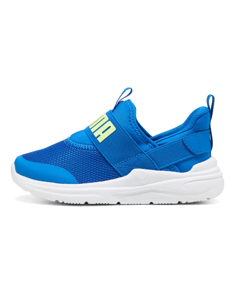 Puma Soft WiRot 2 SLIPTECHâ„¢ Sneakers Kinder, Schuhe, Blau Blau