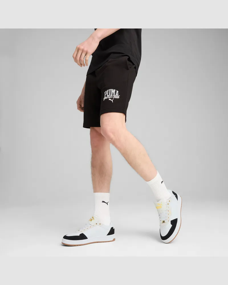 Puma Class 8" Shorts Herren, Kleidung, Schwarz Schwarz